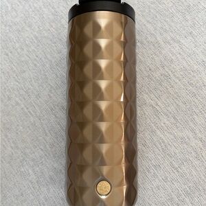 Starbucks gold holiday tumbler